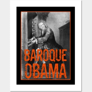 Baroque Obama Posters and Art